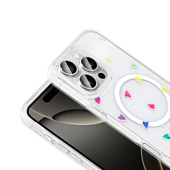 Zipax Apple iPhone 16 Pro Max Kılıf Soft Silikon Mgsafe Özellikli Kapak Zr-Folk ürün görseli 1