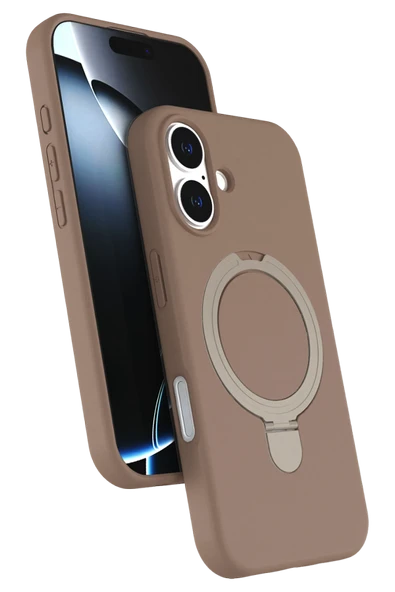 Zipax Apple iPhone 16 Plus Kılıf MgSafe Özellikli Standlı Kapak Azn-Regal ürün görseli 1