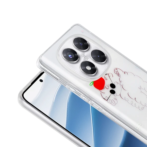 Zipax Xiaomi Redmi Note 14 Pro 4G Kılıf Soft Silikon Mgsafe Özellikli Kapak Zr-Folk ürün görseli 1