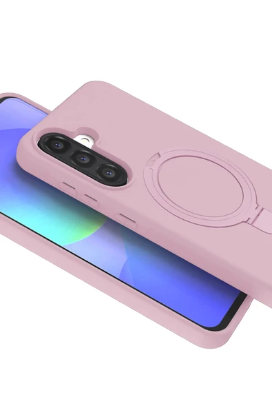 Zipax Samsung Galaxy A26 Kılıf MgSafe Özellikli Standlı Kapak Azn-Regal - Resim 2