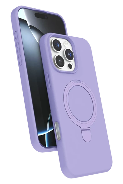 Zipax Apple iPhone 16 Pro Kılıf MgSafe Özellikli Standlı Kapak Azn-Regal ürün görseli 1