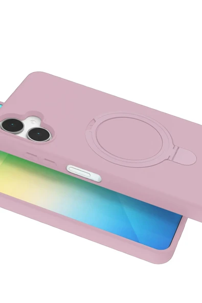 Zipax Samsung Galaxy A06 Kılıf MgSafe Özellikli Standlı Kapak Azn-Regal - Resim 2