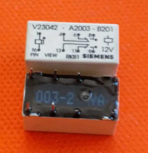 V23042-A2003-B201 (12V) / Siemens Röle - Resim 3