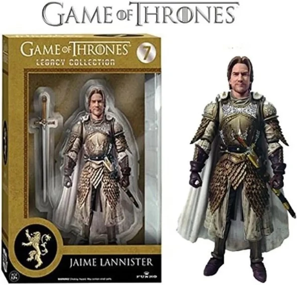 Funko Legacy Action Game of Thrones Serisi 2 Jaime Lannister Aksiyon Figürü - 5