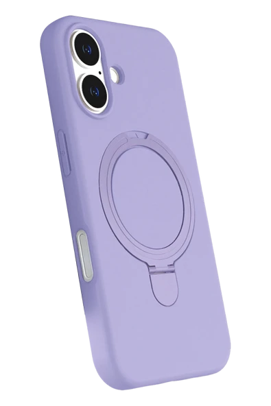 Zipax Apple iPhone 16 Plus Kılıf MgSafe Özellikli Standlı Kapak Azn-Regal - Resim 3