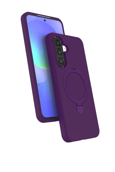 Zipax Samsung Galaxy A56 Kılıf MgSafe Özellikli Standlı Kapak Azn-Regal ürün görseli 1