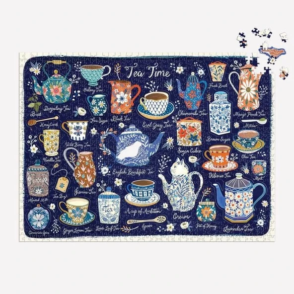 Galison Çay Vakti Puzzle - 3