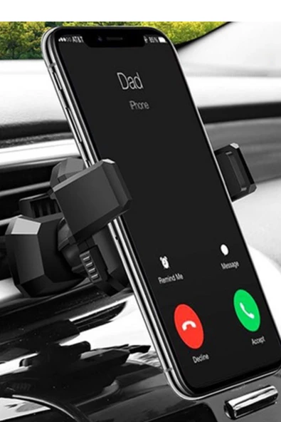 Araç Havalandırmasına Takılan Dönebilen Güçlü Telefon Tutucu HR11 - 2