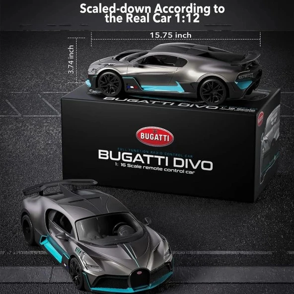 Miebely Bugatti Divo Uzaktan Kumandalı Araba - 4