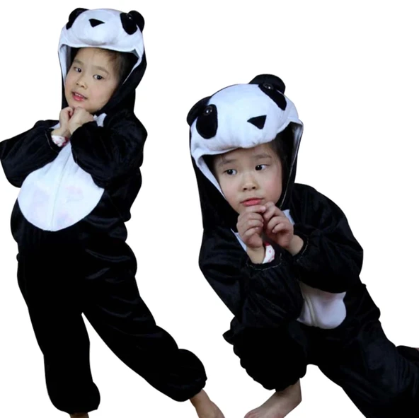 Çocuk Panda Kostümü 2-3 Yaş 80 Cm ürün görseli