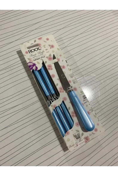 Lüx Meyve, Kahvaltı ve Tatlı Bıçak Seti 6'lı ürün görseli 1