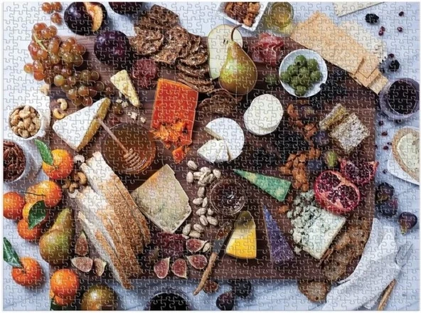 Galison Peynir Tabağı Sanatı Puzzle - 2