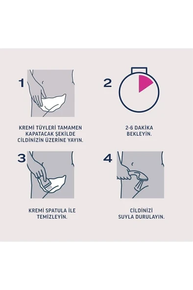 Veet Professional Bikini Bölgesi Tüy Dökücü Krem Seti 50ml+50ml x2 - Resim 6