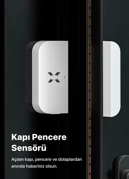 Xenon Smart Akıllı Alarm Güvenlik Kiti Wi-Fi/4G Otomatik Arama Mobil Uygulama ile Kontrol Dokunmatik Ekran Uzaktan Kumanda Kapı Pencere Hareket Sensörü Su Baskını Sensörü X7570 - 3