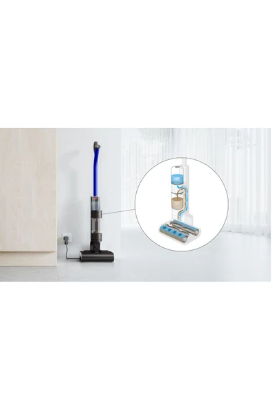 DYSON WashG1™ (Parlak Mavi / Mat Siyah) ıslak zemin temizleyici - 4