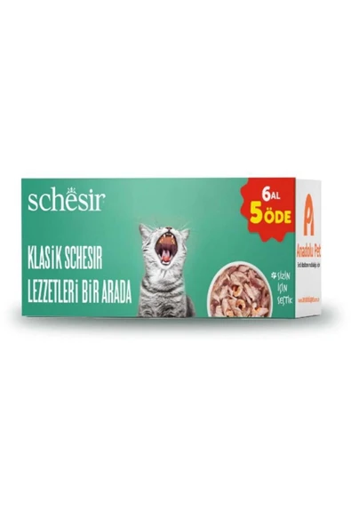 Box Karışık Kedi Konservesi - 6 Al 5 Öde ürün görseli 1