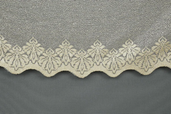 DAR ETEK VİZON RENK TEK KANAT Hazır dikilmiş Pileli Fon Perde 75*260 cm - Resim 2