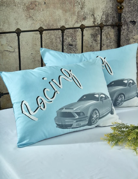 Komfort Home Baskılı Pamuklu Silikon Dolgulu Yastık 50x70 CM /1 Adet