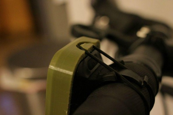 Knog Blinder Bisiklet Işığı İçin Montaj Sistemi Plastik Aparat - 4