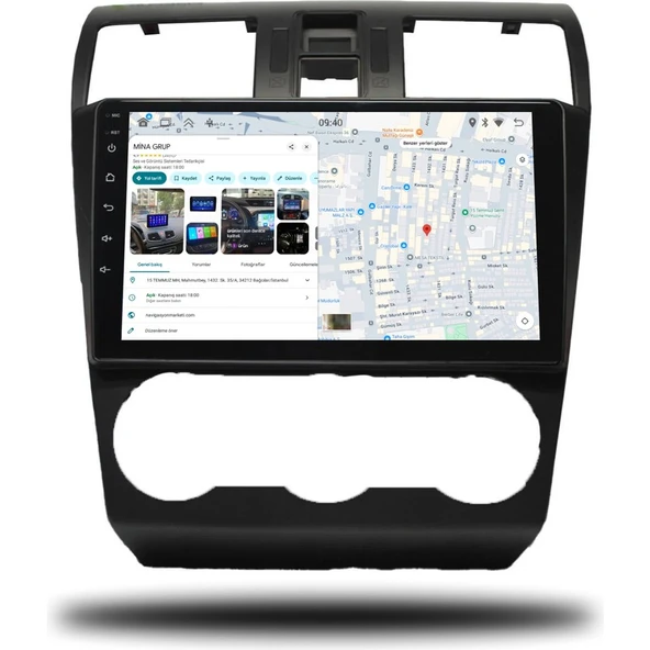 Medya Magic Subaru Forester 2016-2019 Çift Dörtlü Yer Model Uyumlu 2-32 GB Multimedya Navigasyon Carplay - Resim 4