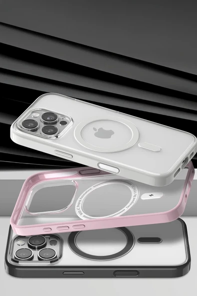 Apple iPhone 15 Pro Max Joly Magsafe Kapak - Siyah - 6