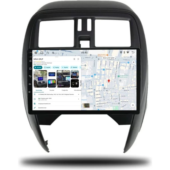 Medya Magic Nissan Micra 2011-2013 Arası 2-32 GB Multimedya Navigasyon - Resim 4