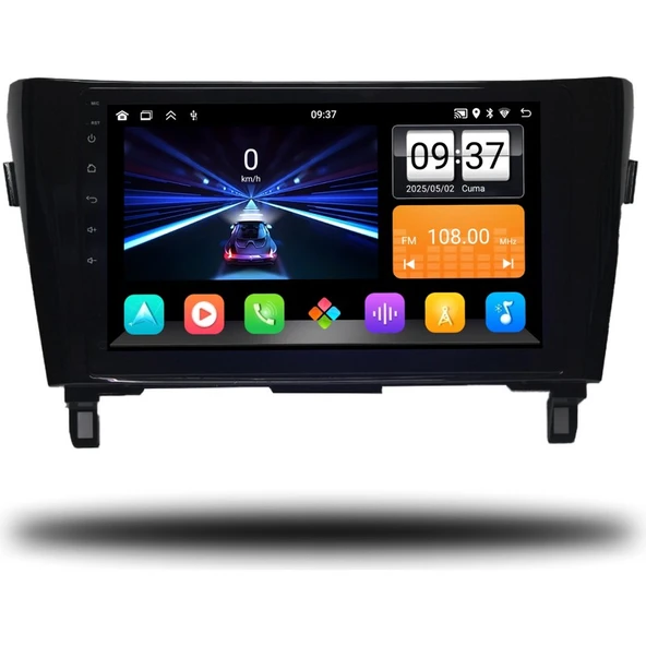 Medya Magic Nissan Qashqai Universal 2014-2021 Arası 2-32 GB Multimedya Navigasyon ürün görseli