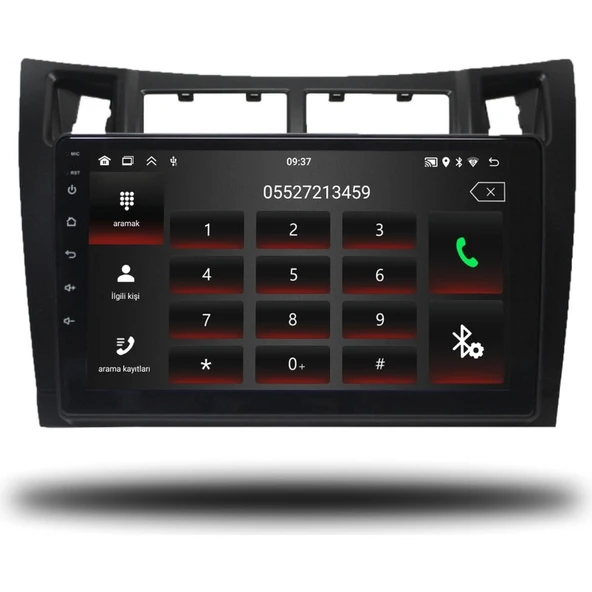 Medya Magic Toyota Yaris 2007-2011 Uyumlu 2-32 GB Multimedya Carplay - Resim 3