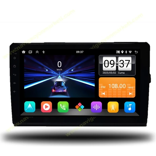 Medya Magic Toyota Auris 2007-2012 Uyumlu 4-32 GB Multimedya Carplay ürün görseli