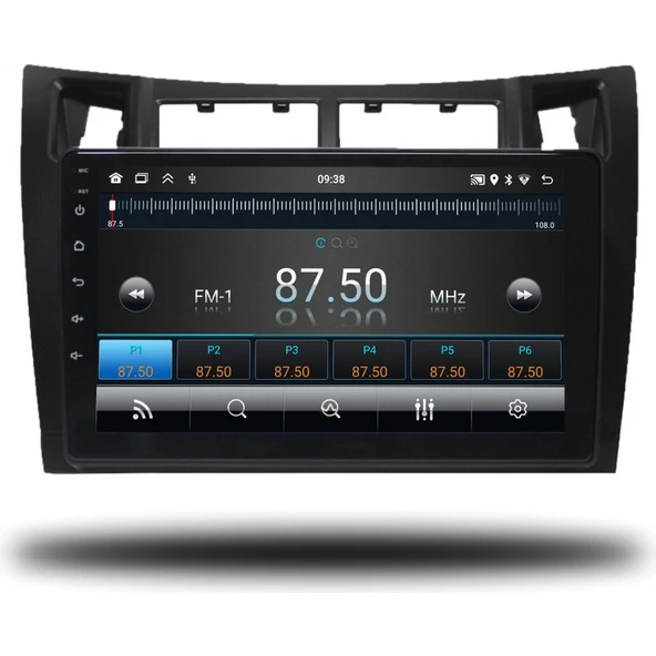 Medya Magic Toyota Yaris 2007-2011 Uyumlu 2-32 GB Multimedya Carplay - Resim 2