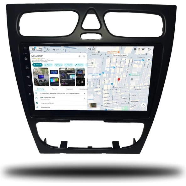 Medya Magic Mercedes C Clk 2000-2004 Arası 2-32 GB Multimedya Navigasyon - Resim 4