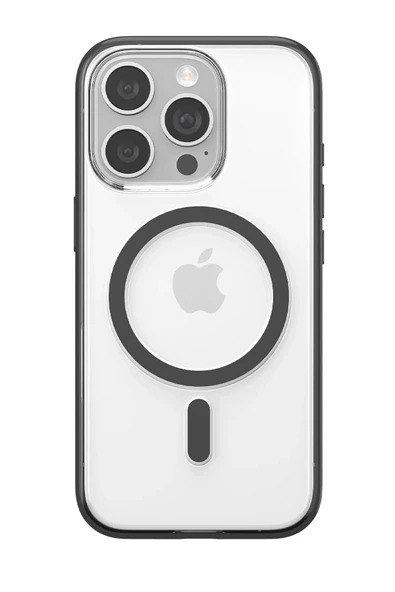 Apple iPhone 16 Pro Joly Magsafe Kapak - Siyah - Resim 3