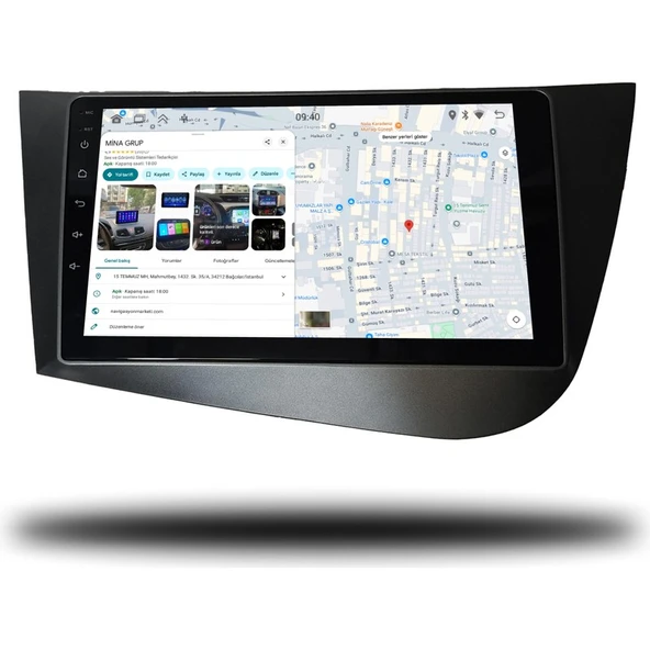 Medya Magic Seat Leon 2006-2012 Uyumlu 4-64 GB Multimedya Navigasyon - Resim 4