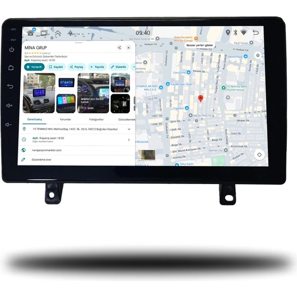 Medya Magic Opel Astra H 2005-2009 Arası Üste Takılan Model 4-32 GB Multimedya Navigasyon - Resim 4