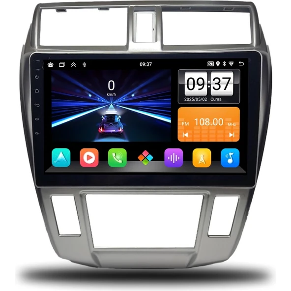 Medya Magic Honda City 2009-2012 Arası Dijital Klima 4-32 GB Multimedya Navigasyon ürün görseli