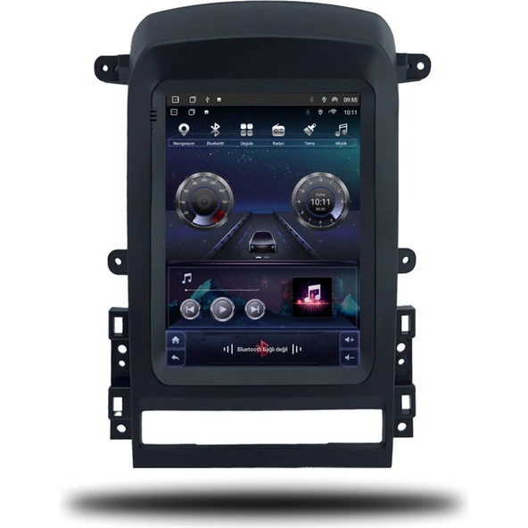 Medya Magic Medyamagic Chevrolet Capiva 2007-2011 Arası Tesla Ekran 6-128 GB Multimedya Navigasyon - Resim 3