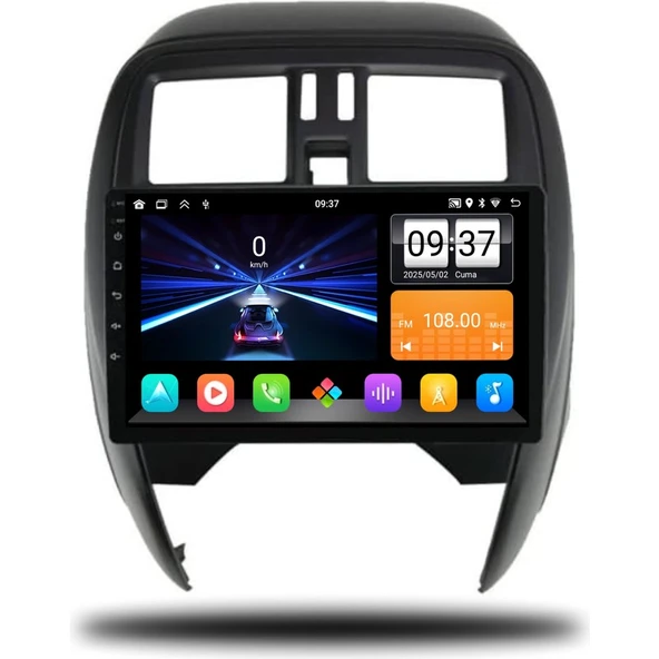 Medya Magic Nissan Micra 2011-2013 Arası 4-64 GB Multimedya Navigasyon ürün görseli