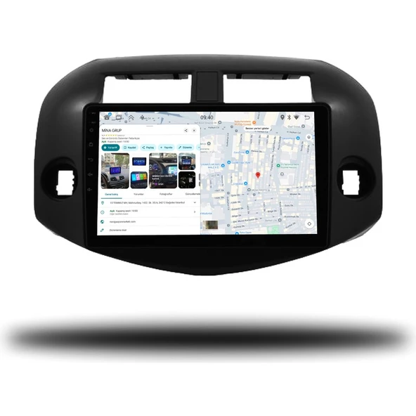 Medya Magic Toyota Rav4 2007-2012 Uyumlu Büyük Çerçeveli 4-64 GB Multimedya Carplay - Resim 4
