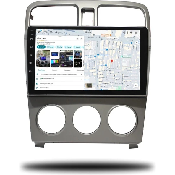 Medya Magic Subaru Forester Impreza 2002-2007 Uyumlu 4-64 GB Multimedya Navigasyon Carplay - Resim 4