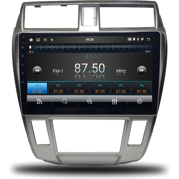 Medya Magic Honda City 2009-2012 Arası Dijital Klima 4-32 GB Multimedya Navigasyon - Resim 2