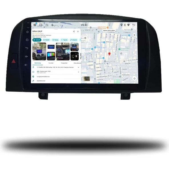 Medya Magic Hyundai Sonata 2005-2008 Arası 4-64 GB Multimedya Navigasyon - Resim 4