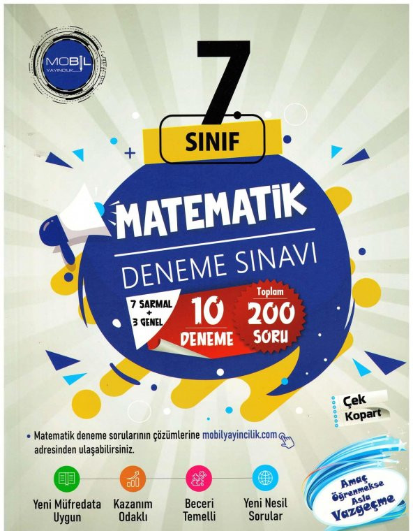 Mobil 7.Sınıf Matematik 10 Deneme