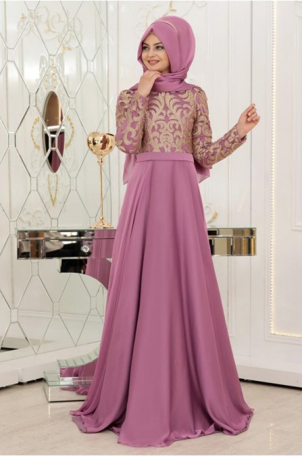 Pınar Şems - Ecrin Abiye - Lila - 2
