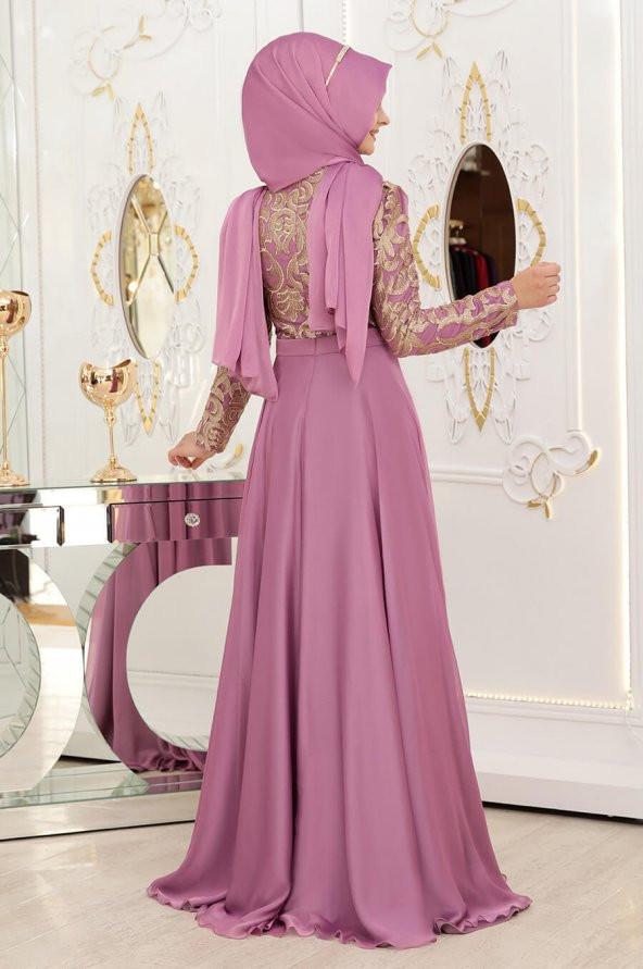 Pınar Şems - Ecrin Abiye - Lila - 5