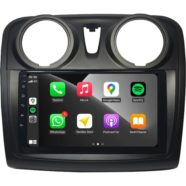 Navmina Dacia Lodgy Android Carplay Multimedya 2013-2021 6gb Ram + 128GB Hafıza + 4 Çekirdek ürün görseli