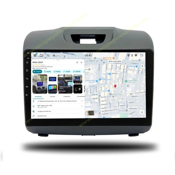 Medya Magic Isuzu D-Max 2012-2019 Uyumlu 4-64 GB Multimedya - Resim 9