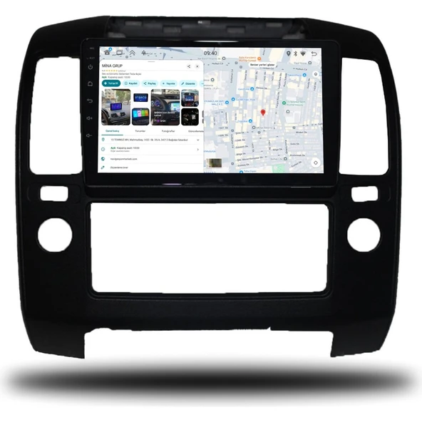 Medya Magic Nissan Navara 2006-2010 Arası 6-128 GB Multimedya Navigasyon - Resim 4