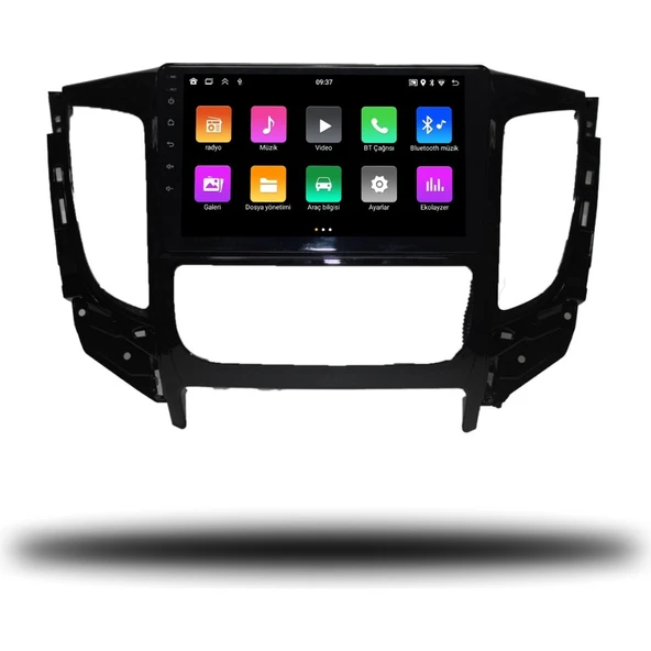 Medya Magic Mitsubishi L200 Fullback 2015-2022 Arası Dijital Klima 4-64 GB Multimedya Navigasyon - Resim 4