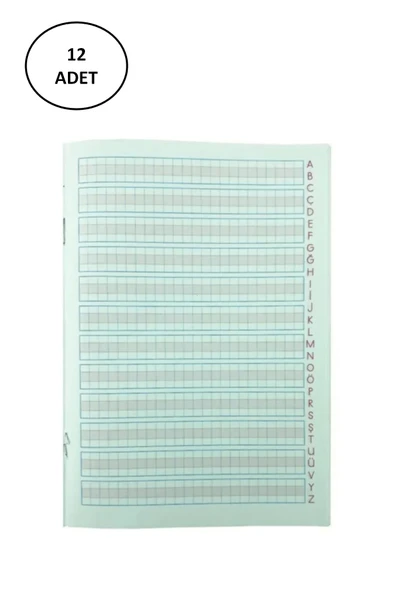 Gıpta Kral Şakir A5 Dikişli Karton Kapak Dik Yazı Defteri 40 Yaprak - 2