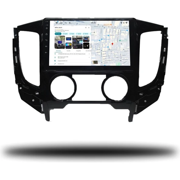 Medya Magic Mitsubishi L200 Fullback 2015-2022 Arası Manuel Klima 8-128 GB Multimedya Navigasyon - Resim 2